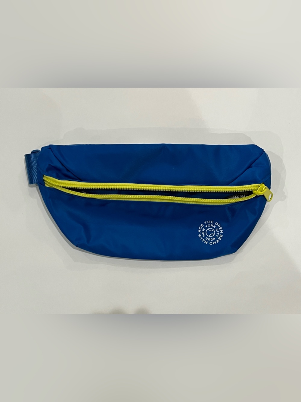NEW Blue and white Fanny pack chase bank
